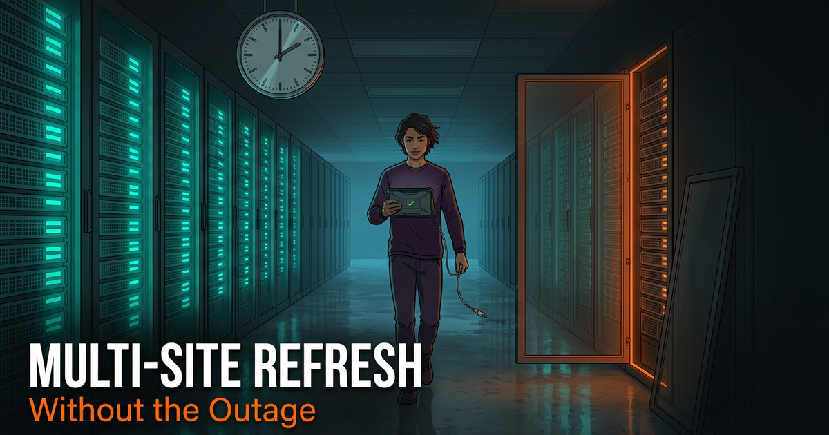 How to Plan a Multi-Site Network Refresh Without Disrupting Operations