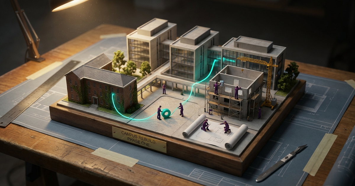 The Blueprint That Outlived the Vendor: Rebuilding a University Campus Network
