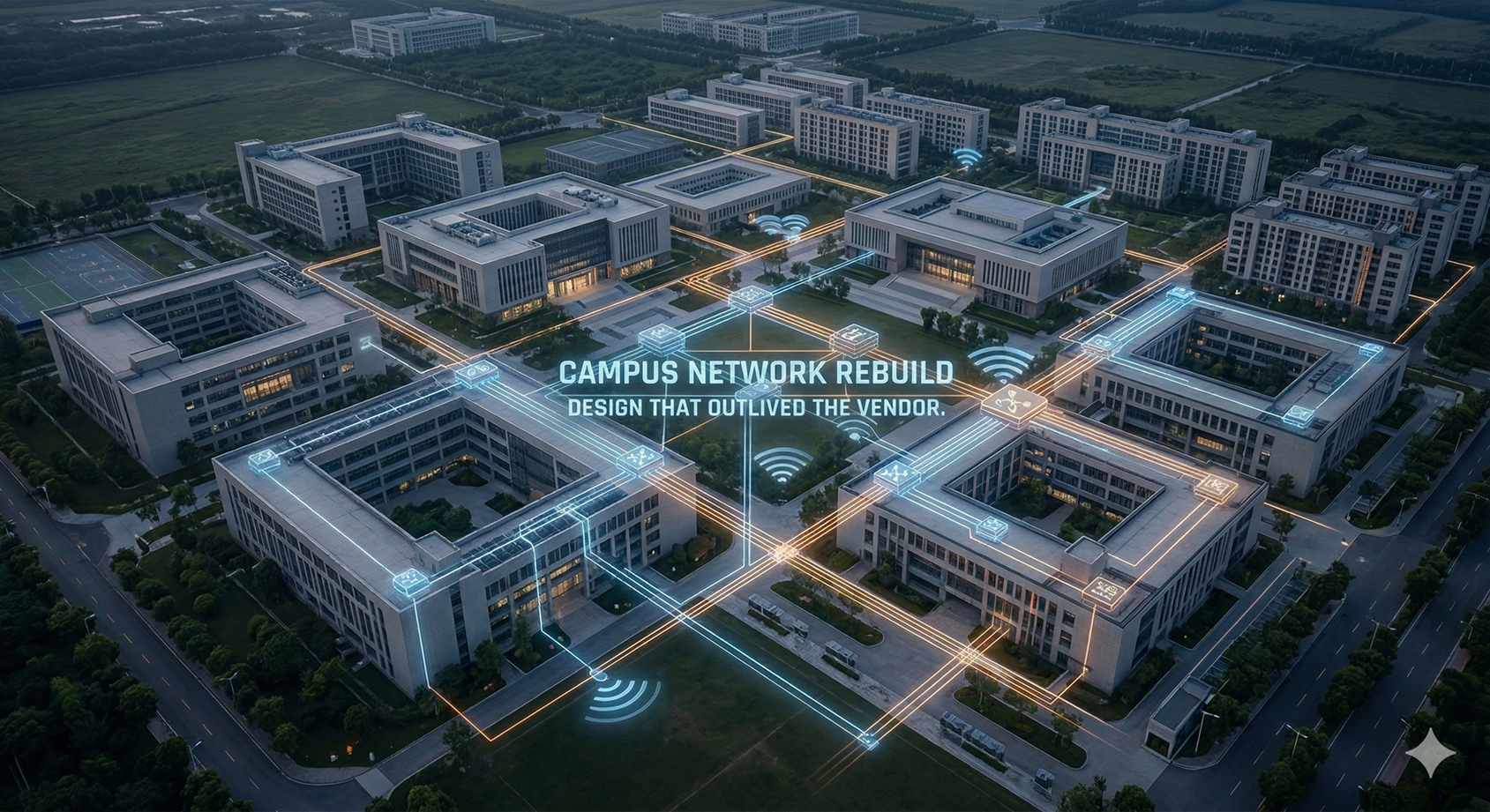 The Blueprint That Outlived the Vendor: Rebuilding a University Campus Network